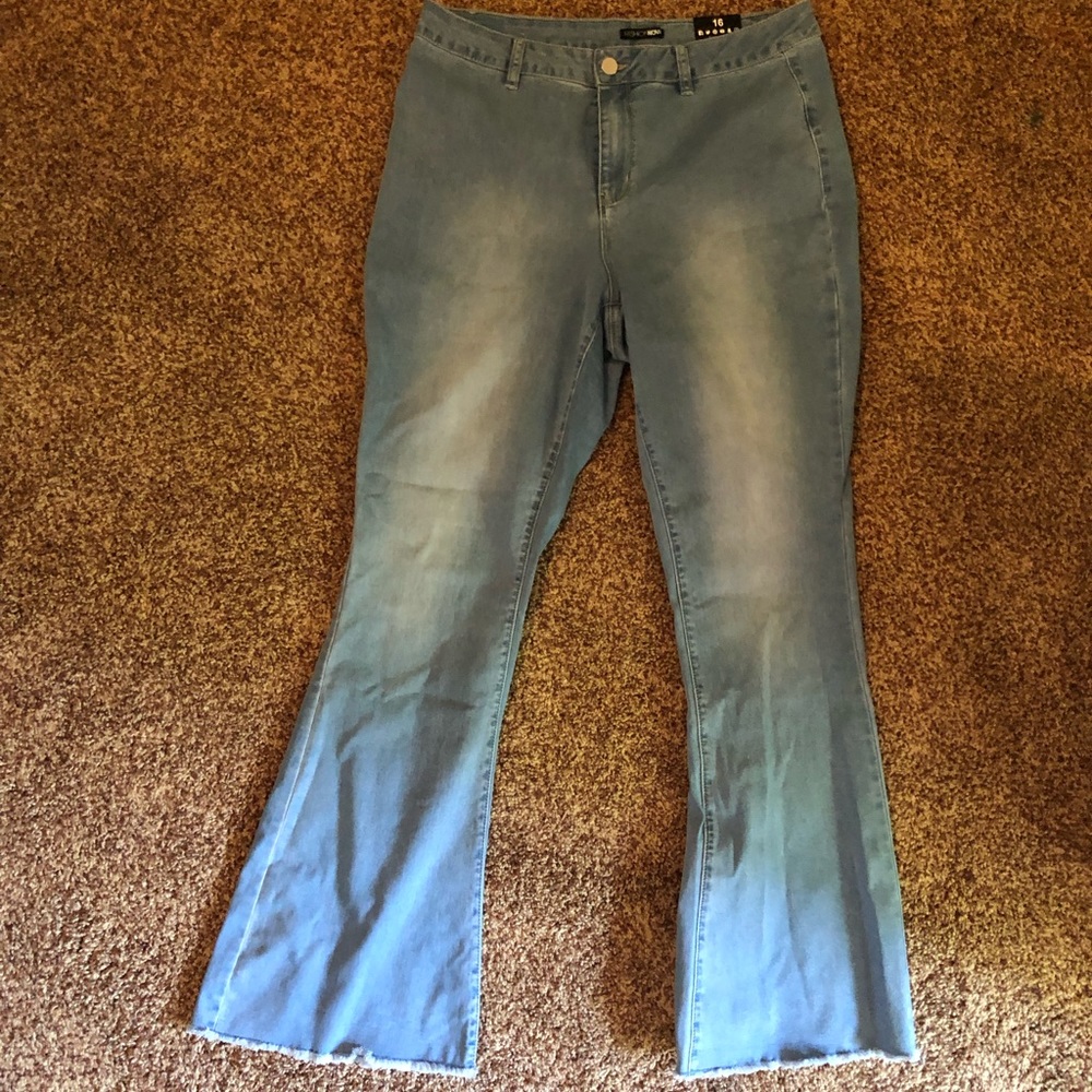 deep in my soul flare jeans